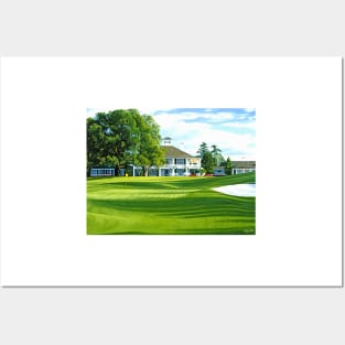 18th Hole at Augusta National Posters and Art